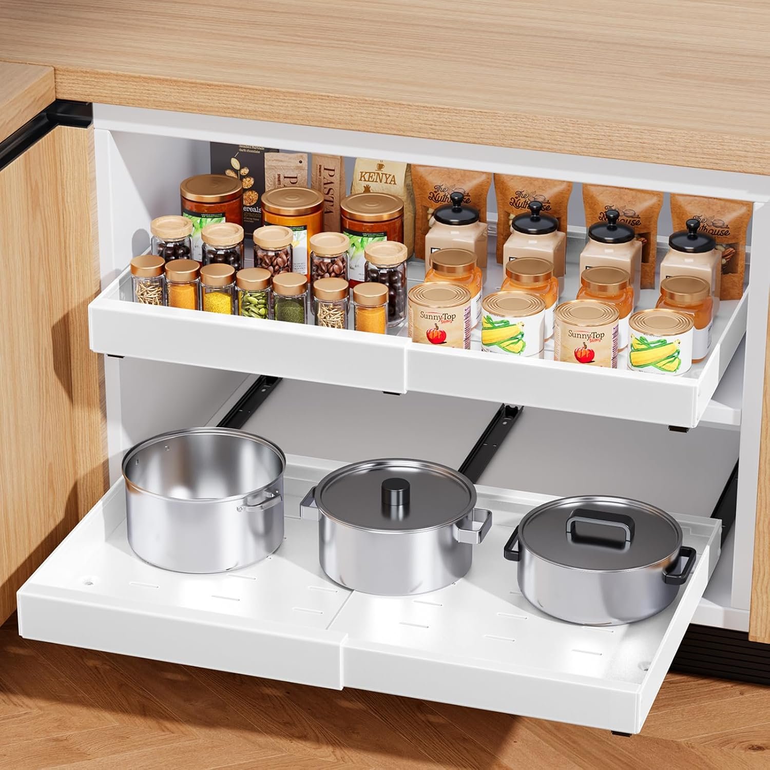 Pull-Out Cabinet Organizer