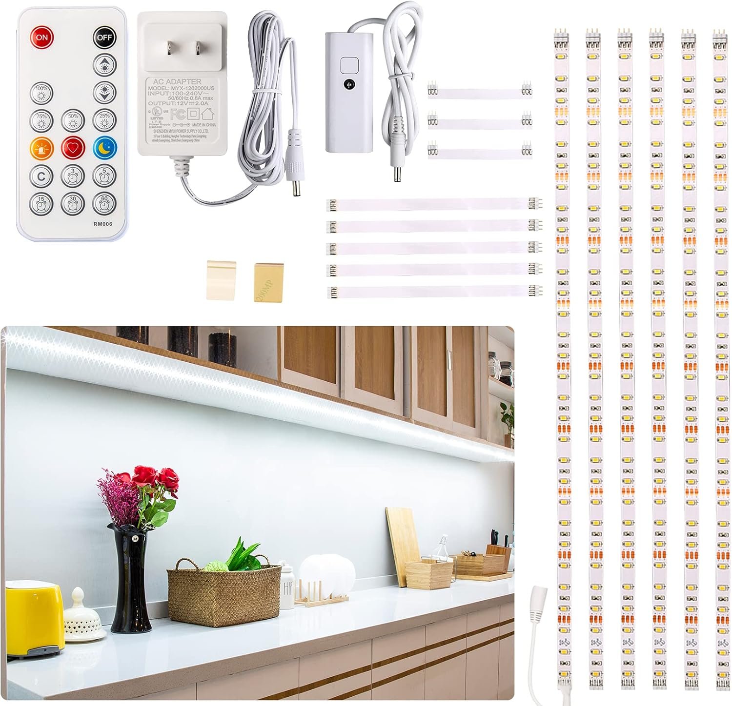 Under-Cabinet LED Lighting Strips